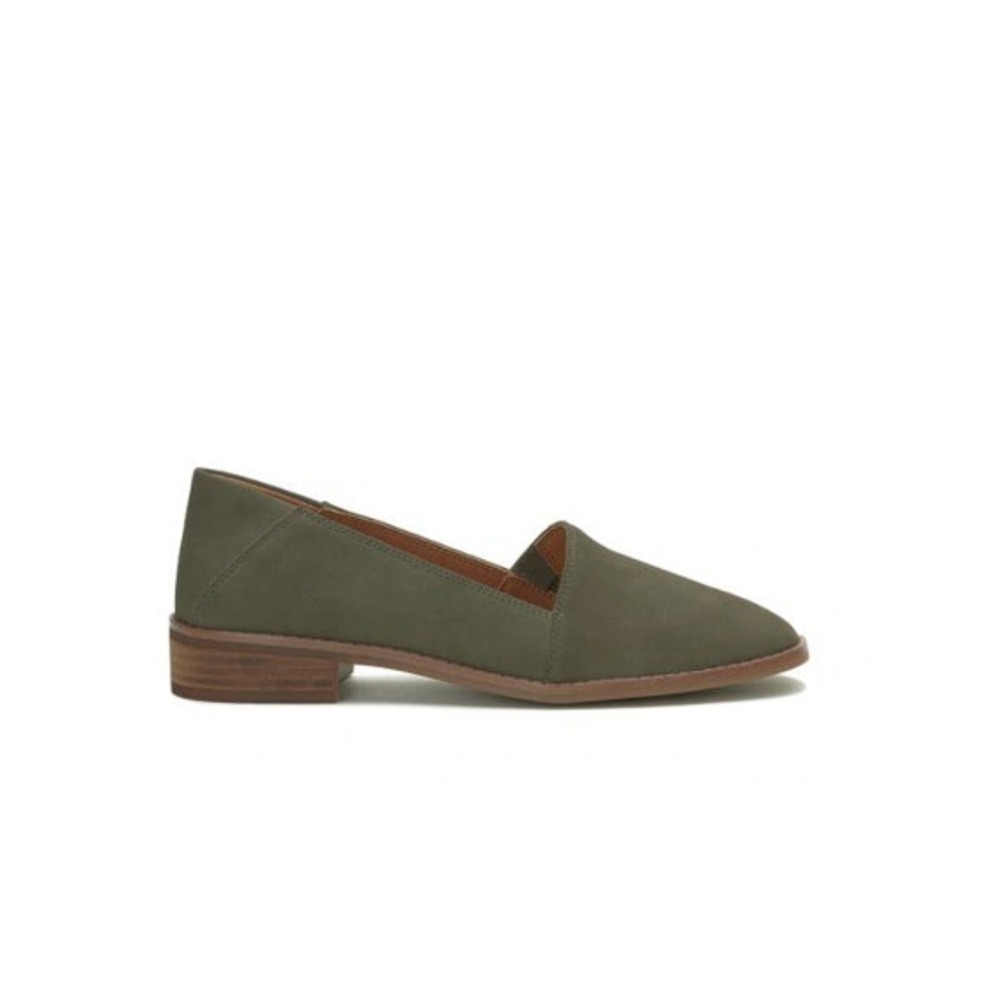 Lucky Brand Women's SIZE 8.5 Harping Flat in Laurel Nubuck Leather - $89 - Picture 2 of 3